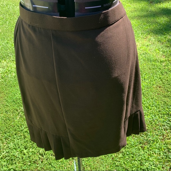 3/15🔥Brown Dress Barn Skirt - Picture 1 of 7